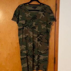 Sanctuary camo tshirts dress